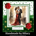 Art Deco Christmas Couple #1