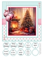 Twas the Night Before Christmas #2 8x8 Quick Card