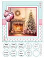 Twas the Night Before Christmas #3 8x8 Quick Card