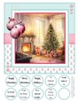 Twas the Night Before Christmas #5 8x8 Quick Card