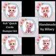 Cute Baby Kitty 8x8 Quick Card Bumper Kit