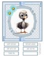 Baby Birds 8x8 Quick Cards #3