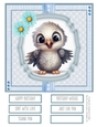 Baby Birds 8x8 Quick Cards #5