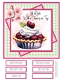 Lots of Love with a Cherry on Top 8x8 Quick Card #4