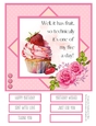 Naughty But Nice 8x8 Quick Card #1