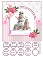 The Happy Little Snowman 8x8 Quick Card #2