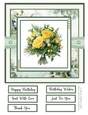 Elegant Blooms 8x8 Quick Card #2