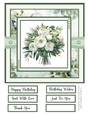 Elegant Blooms 8x8 Quick Card #3