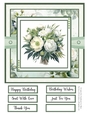 Elegant Blooms 8x8 Quick Card #5