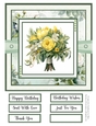 Elegant Blooms 8x8 Quick Card #6