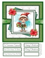 Christmas Elf 8x8 Quick Card #1