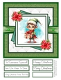 Christmas Elf 8x8 Quick Card #4