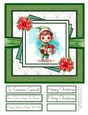 Christmas Elf 8x8 Quick Card #5
