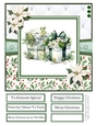 A Christmas Medley - Green #1 8x8 Quick Card Design 2
