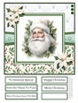 A Christmas Medley - Green #1 8x8 Quick Card Design 3