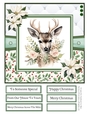 A Christmas Medley - Green #1 8x8 Quick Card Design 5
