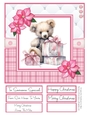 A Christmas Medley - Pink #1 8x8 Quick Card Design 6