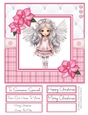 A Christmas Medley - Pink #2 8x8 Quick Card Design 2