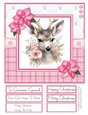 A Christmas Medley - Pink #2 8x8 Quick Card Design 4