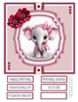 Meet Eliza and Friends 8x8 Quick Card Design 3