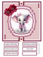 Meet Eliza and Friends 8x8 Quick Card Design 4