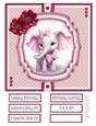 Meet Eliza and Friends 8x8 Quick Card Design 5