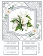 Delicate Calla Lilies 8x8 Quick Card #1