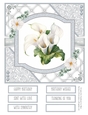 Delicate Calla Lilies 8x8 Quick Card #4