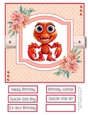 Little Baby Sea Creatures 8x8 Quick Card - Design 2
