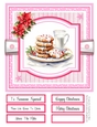 Christmas Eve Cookies 8x8 Quick Card - Design 1