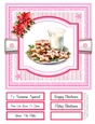Christmas Eve Cookies 8x8 Quick Card - Design 3