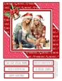 Two Special Girls at Christmas 8x8 Quick Card - Design 3