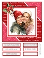 Two Special Girls at Christmas 8x8 Quick Card - Design 6