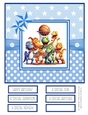 Slam Dunk Dinos 8x8 Quick Card - Design 5