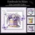 Lilac Lavender Cakes
