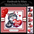 Valentine Wishes and Kitty Cat Kisses