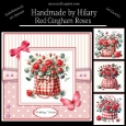 Red Gingham Roses