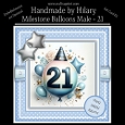 Milestone Balloons Male 21