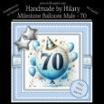 Milestone Balloons Male 70