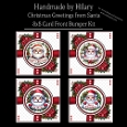 Christmas Greetings from Santa - 8x8 Card Front Bumper Kit