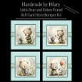 Little Bear and Kitten Friend - 8x8 Card Fronts