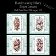 Elegant Corsages - 8x8 Card Fronts