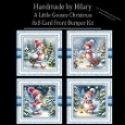 A Little Goosey Christmas - 8x8 Card Fronts
