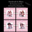 Mr Snowman and Me - 8x8 Card Fronts