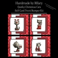 Quirky Christmas Cats - 8x8 Card Fronts