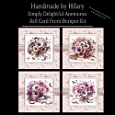 Simply Delightful Anemones - 8x8 Card Fronts