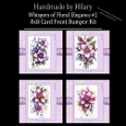 Whispers of Floral Elegance #2 - 8x8 Card Fronts