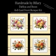 Dahlias and Roses - 8x8 Card Fronts