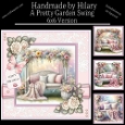 A Pretty Garden Swing - 6x6 Version
