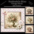 Vintage Florals - 6x6 Version